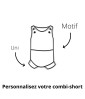 Combi-short personnalisable
