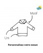 Sweat à personnaliser