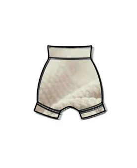 Short torsadé Naturel