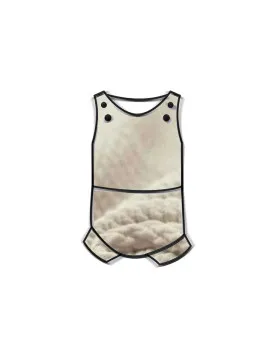Combi-Short torsadé Naturel