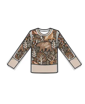 Sweat polaire « Forêt »