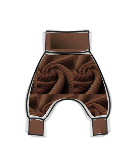 Sarouel velours "Chocolat"