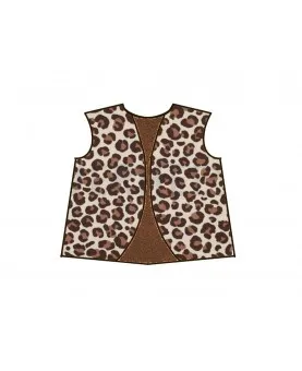 Gilet Berger "Léopard" Coeurs