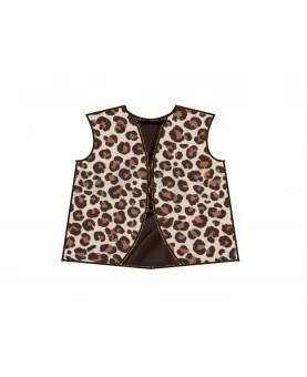 Gilet Berger "Léopard" Polaire